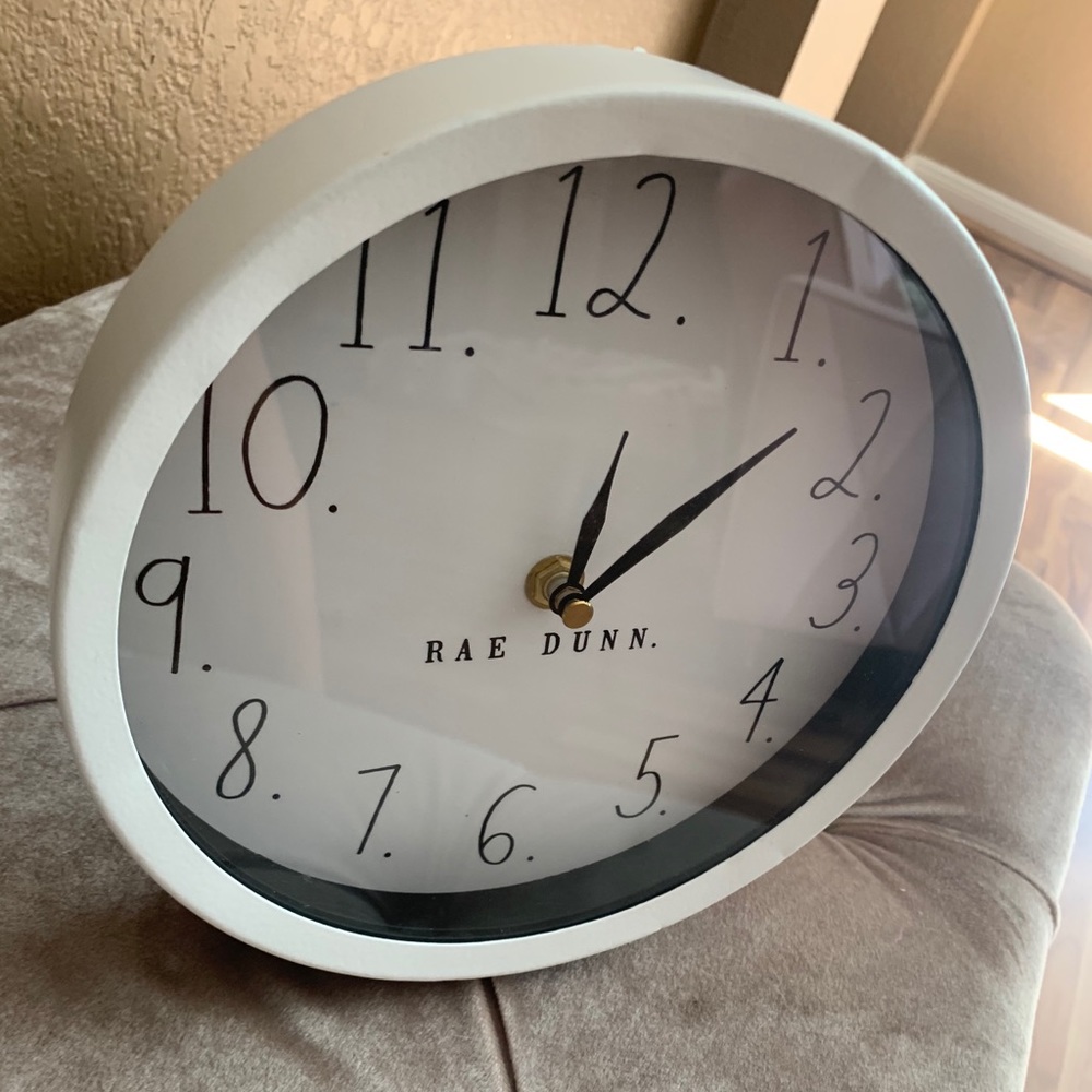 Rae Dunn Analog Clock